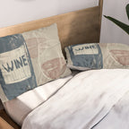 Wine 3 Pillow Sham Gallery Image 2