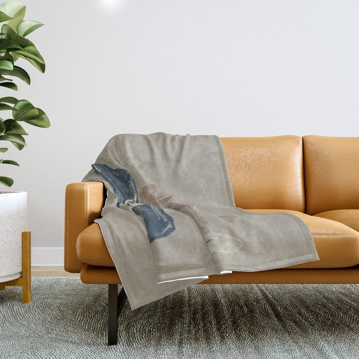 Wine 3 Throw Blanket Gallery Image 1