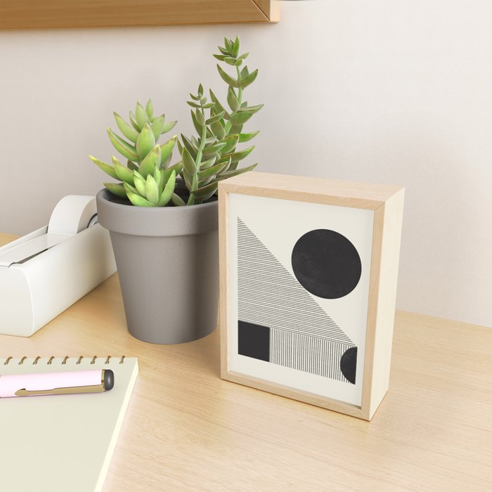 GEO Paper Composition Mini Art Print Gallery Image 2