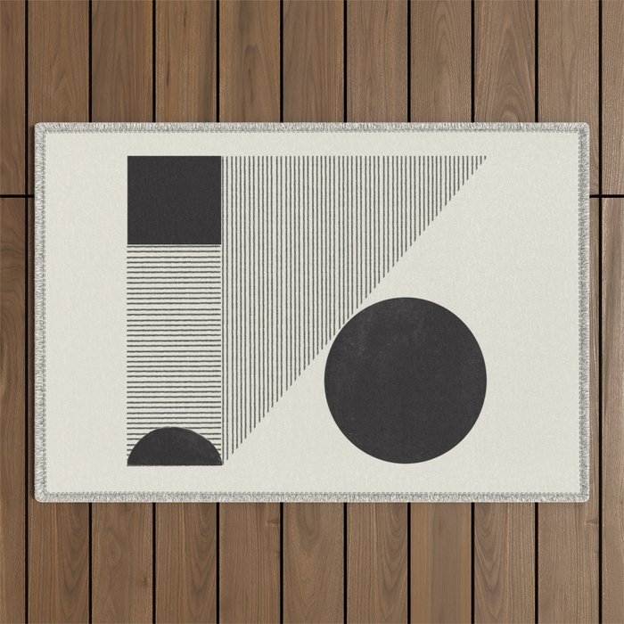 GEO Paper Composition Outdoor Rug Gallery Image 1