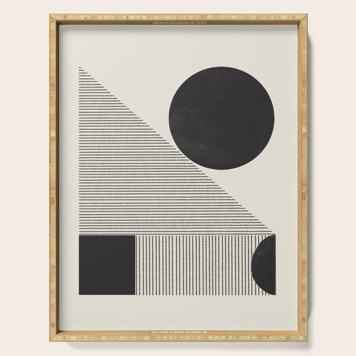 GEO Paper Composition Serving Tray Gallery Image 1