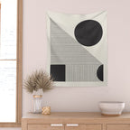 GEO Paper Composition Wall Tapestry Gallery Image 2