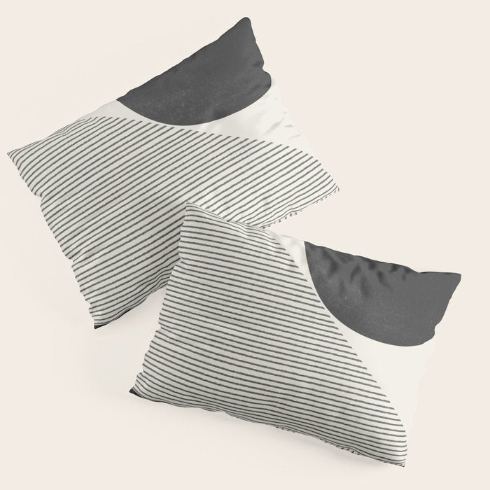 GEO Paper Composition Pillow Sham Gallery Image 3