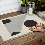 GEO Paper Composition Outdoor Rug Gallery Image 2