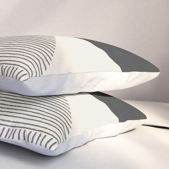GEO Paper Composition Pillow Sham Gallery Image 3