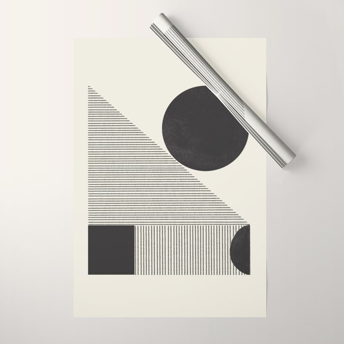 GEO Paper Composition Wrapping Paper Gallery Image 1