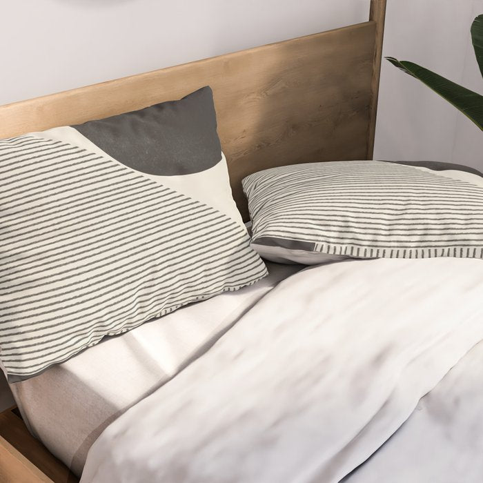 GEO Paper Composition Pillow Sham Gallery Image 2