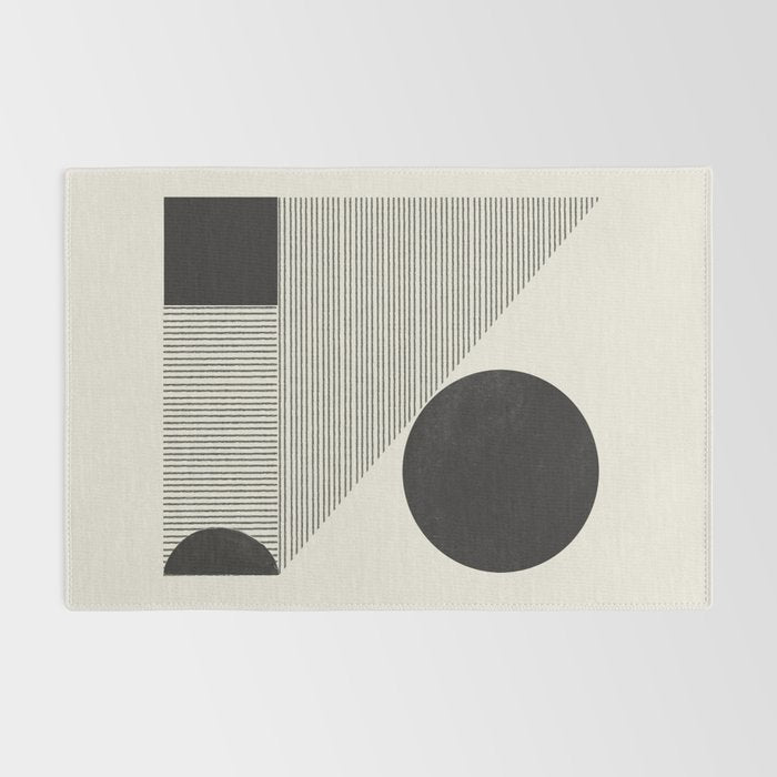 GEO Paper Composition Rug Gallery Image 2