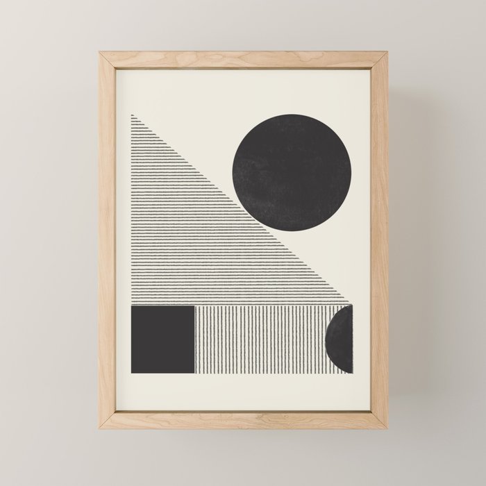GEO Paper Composition Mini Art Print Gallery Image 1