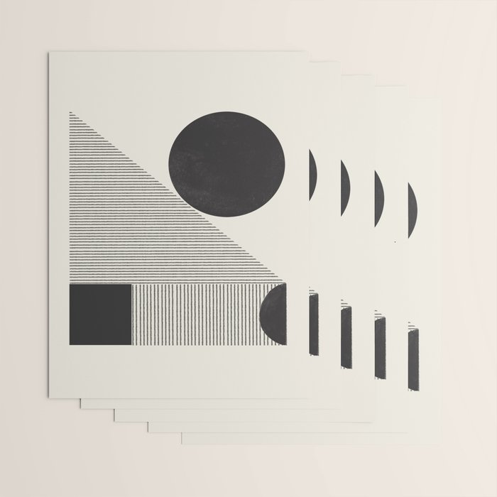 GEO Paper Composition Wrapping Paper Gallery Image 3