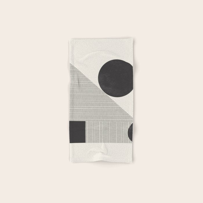 GEO Paper Composition Bath Towel Gallery Image 1