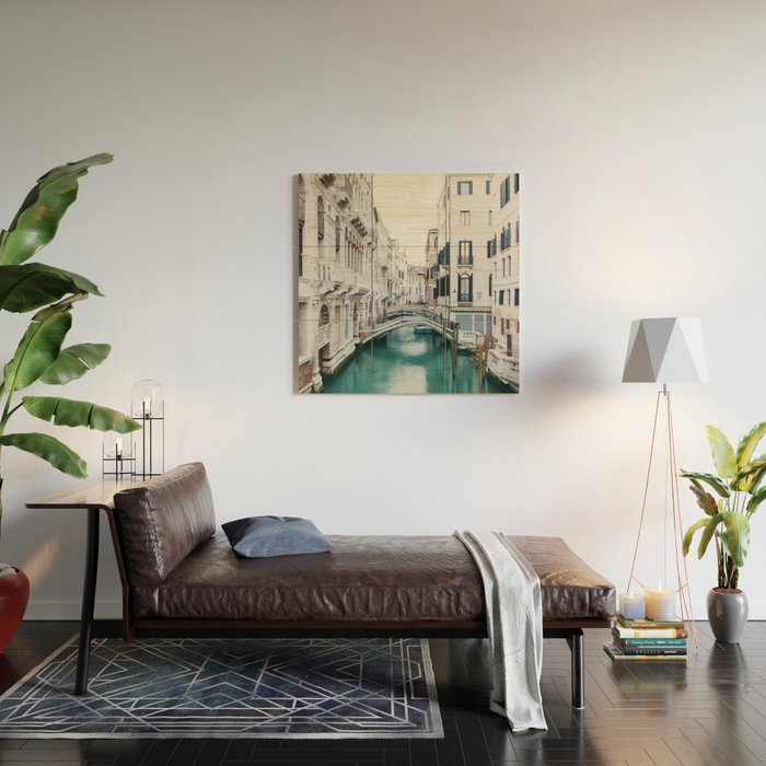 The Floating City - Venice Italy Travel Photography Wood Wall Art Gallery Image 2