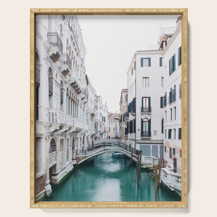 The Floating City - Venice Italy Travel Photography Serving Tray Gallery Image 1