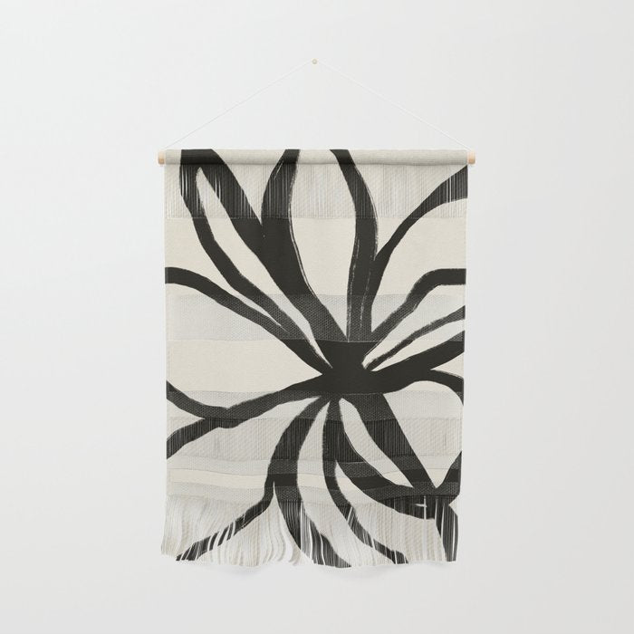 Midnight Floral #1 - Abstract Art Print Wall Hanging Gallery Image 1