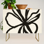 Midnight Floral #1 - Abstract Art Print Credenza Gallery Image 1