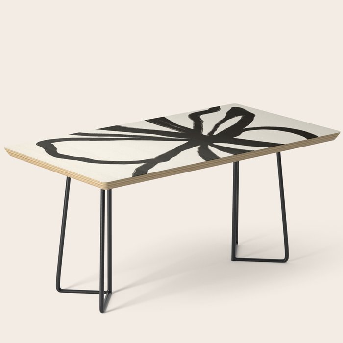 Midnight Floral #1 - Abstract Art Print Coffee Table Gallery Image 1