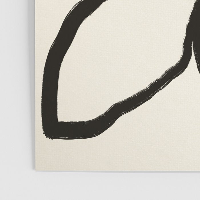 Midnight Floral #1 - Abstract Art Print Poster Gallery Image 3