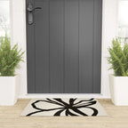 Midnight Floral #1 - Abstract Art Print Welcome Mat Gallery Image 3