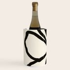 Midnight Floral #1 - Abstract Art Print Wine Chiller Gallery Image 2