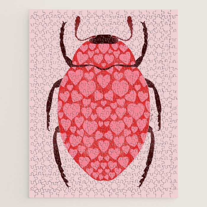 Hearts beetle Jigsaw Puzzle Gallery Image 1