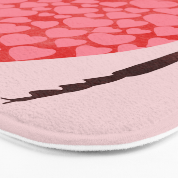 Hearts beetle Bath Mat Gallery Image 3