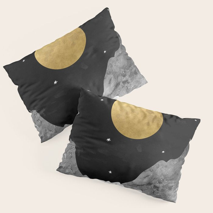 Moon and Stars Pillow Sham Gallery Image 3