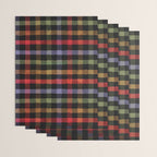 Boho Checkered Deep Palette Wrapping Paper Gallery Image 3