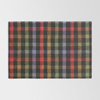 Boho Checkered Deep Palette Rug Gallery Image 2