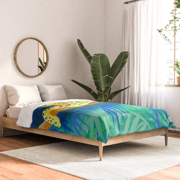 Leopard on Tree Comforter Gallery Image 2