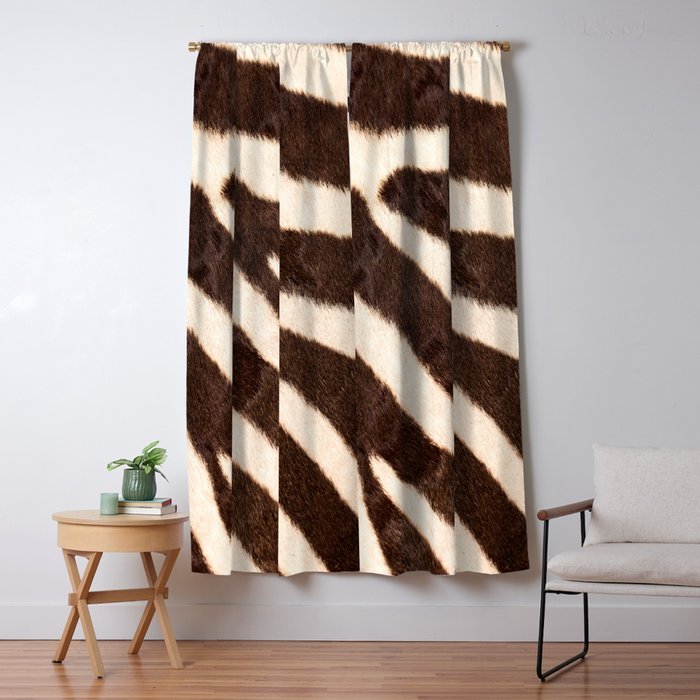 Zebra #decor #society6 #buyart Window Curtain Gallery Image 1