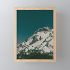 Side of Rainier Mini Art Print Gallery Image 1