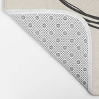 Espresso Martini Cocktail Drink Line Art Bath Mat Gallery Image 2