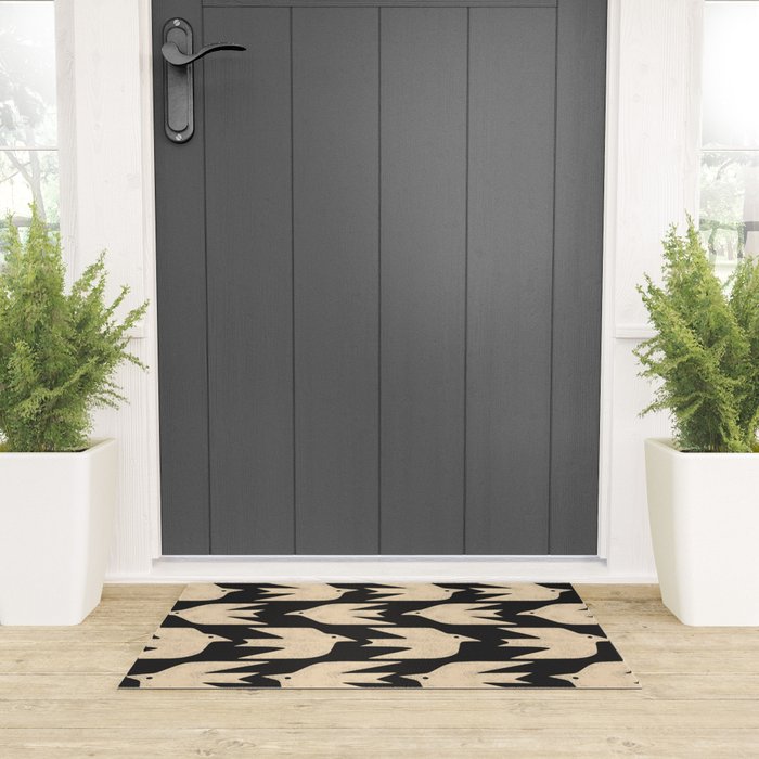 Doves In Flight Welcome Mat Gallery Image 3