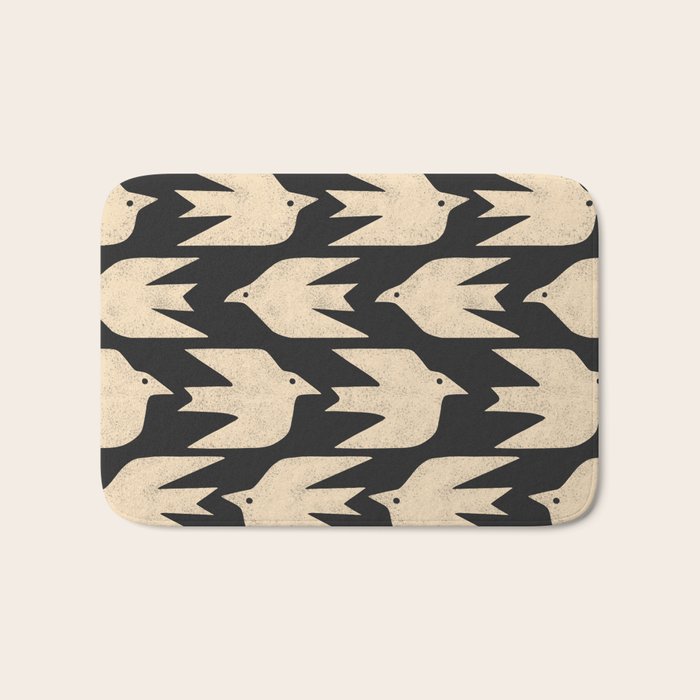 Doves In Flight Bath Mat Gallery Image 1