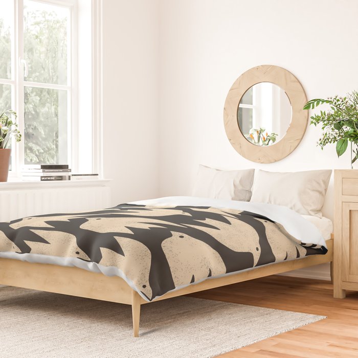 Doves In Flight Duvet Cover Gallery Image 2