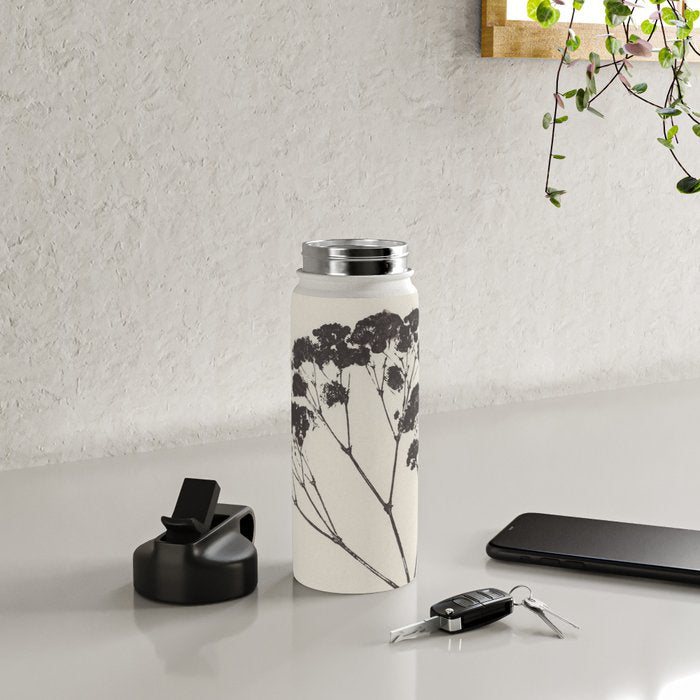 Blooms of Gypsophila #2 Water Bottle Gallery Image 4