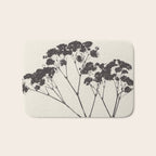 Blooms of Gypsophila #2 Bath Mat Gallery Image 1
