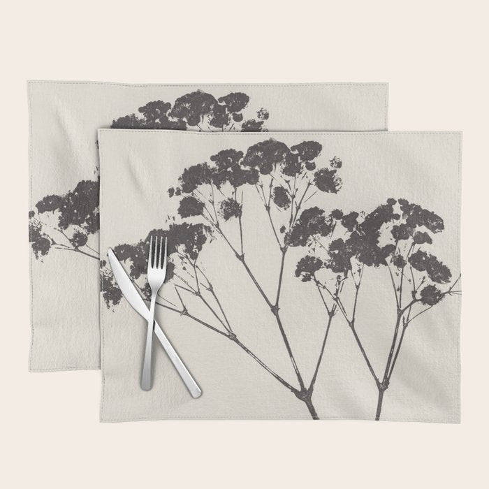 Blooms of Gypsophila #2 Placemat Gallery Image 1
