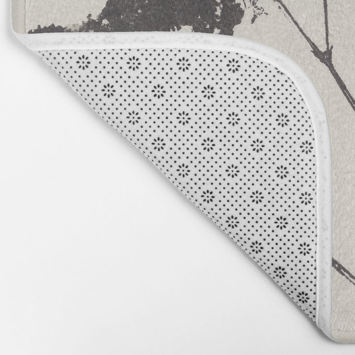 Blooms of Gypsophila #2 Bath Mat Gallery Image 2
