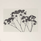 Blooms of Gypsophila #2 Welcome Mat Gallery Image 1