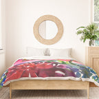 my floral garden in watercolor Duvet Cover Gallery Image 3