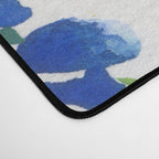 my floral garden in watercolor Desk Mat Gallery Image 4