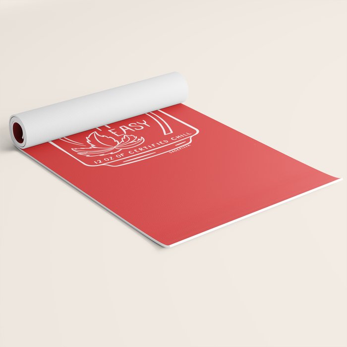 TAKE IT EASY BEER Yoga Mat Gallery Image 2