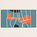Organic Minimalist Layers 6 Desk Mat Gallery Image 3