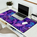 Tropical Leaf Pattern Desk Mat Gallery Image 2