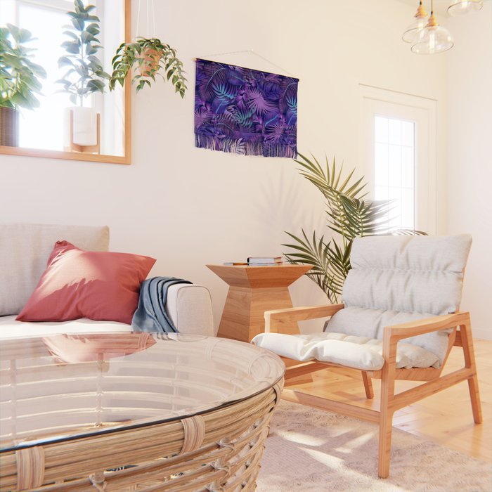 Tropical Leaf Pattern Wall Hanging Gallery Image 2