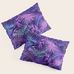 Tropical Leaf Pattern Pillow Sham Gallery Image 3