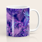 Tropical Leaf Pattern Coffee Mug Gallery Image 1