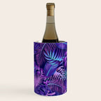 Tropical Leaf Pattern Wine Chiller Gallery Image 2