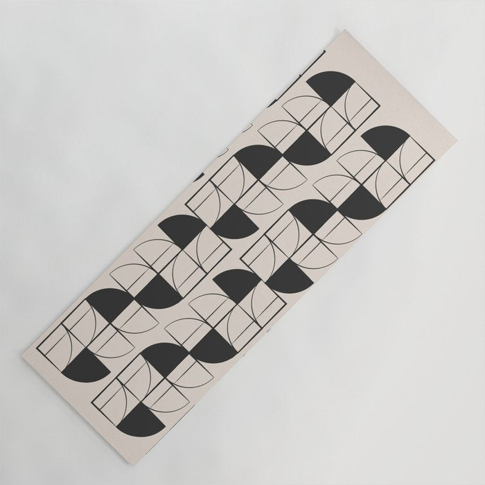 Lines in Motion 9 Yoga Mat Gallery Image 1